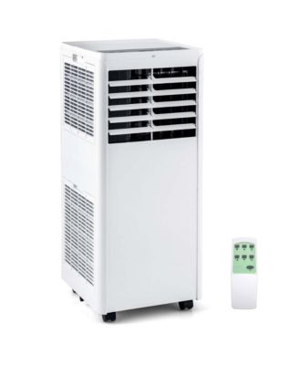 Costway - 5000 BTU (8000 BTU ASHRAE) Portable Air Conditioner with Dehumidifier & Fan Sleep Mode & 24H Timer