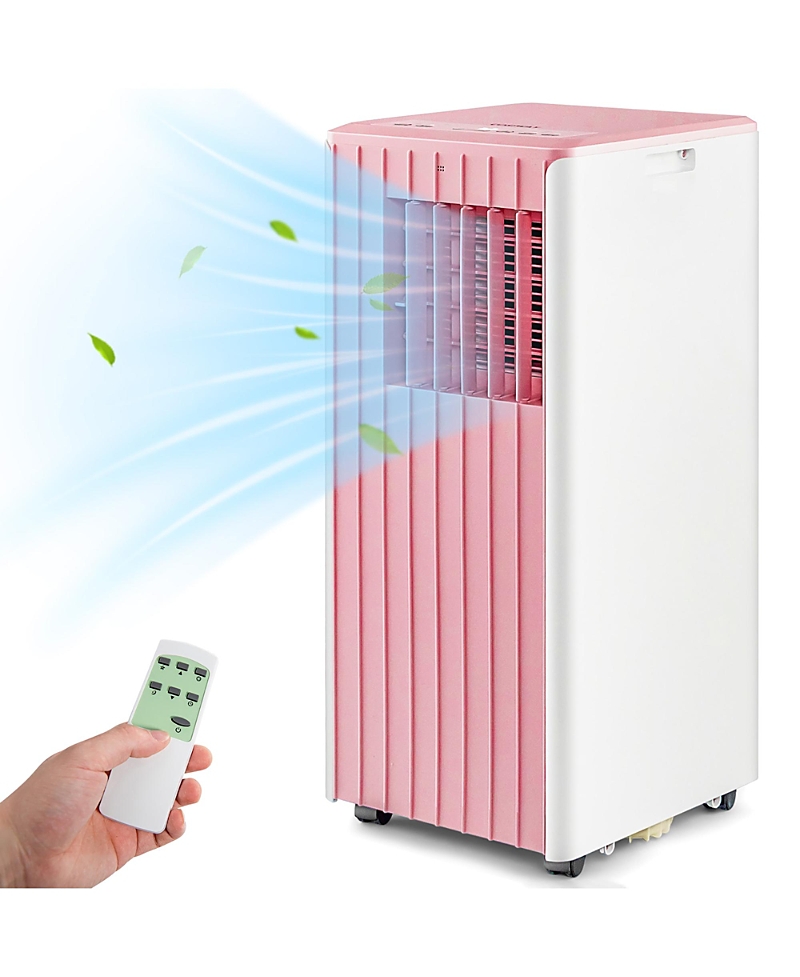 Costway 7100 Btu (10000 Btu Ashare) Portable Air Conditioner 3-in-1 Ac Unit W/ Cool Dehum Fan Sleep Mode
