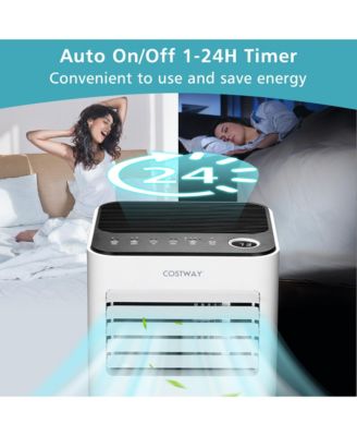  10000 BTU Portable 3-in-1 Air Conditioner with Fan Dehum Sleep Mode