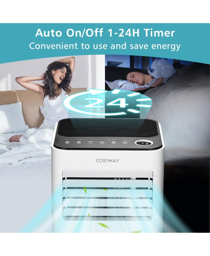 10000 BTU Portable 3-in-1 Air Conditioner with Fan Dehum Sleep Mode