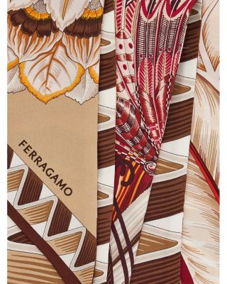 Giada Print Silk Bandeau