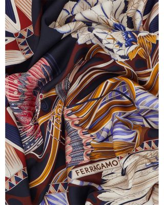 Giada Print Silk Scarf