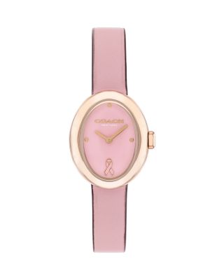 Sammy Pink Ribbon Breast Cancer Awareness Watch, 22.5mm