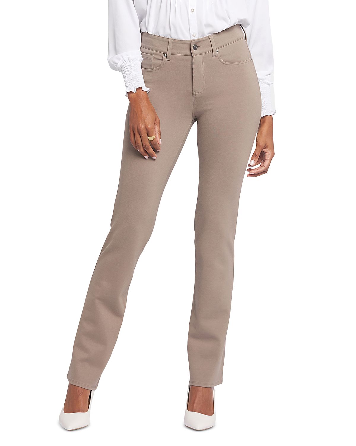 Nydj Petites Marilyn Straight Ponte Pants