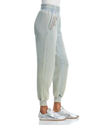 Suki Crystal Patch Sweatpants