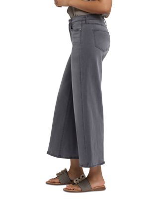 Brodi High Rise Wide Leg Ankle Jeans in Frontera Bluffs