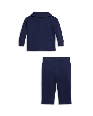 Boys' Estate Rib Letter Jacket & Pant Set - Baby
