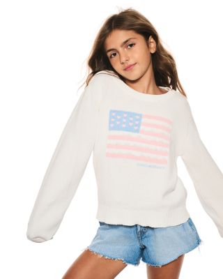 Girls' Viennetta Flag Sweater - Big Kid 