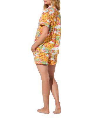 Cotton Knit Shorty Pajama Set