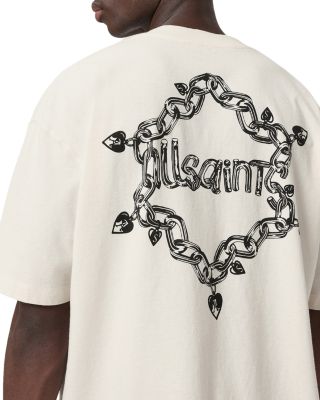 Oversized Drip Logo Graphic Tee