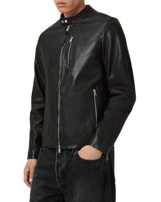 Ashton Hooded Leather Jacket