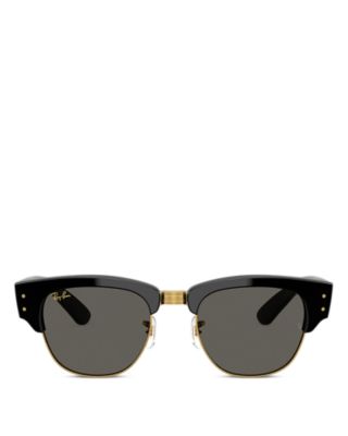 Mega Clubmaster A$AP Rocky Blacked Out Collection Square Sunglasses, 53mm