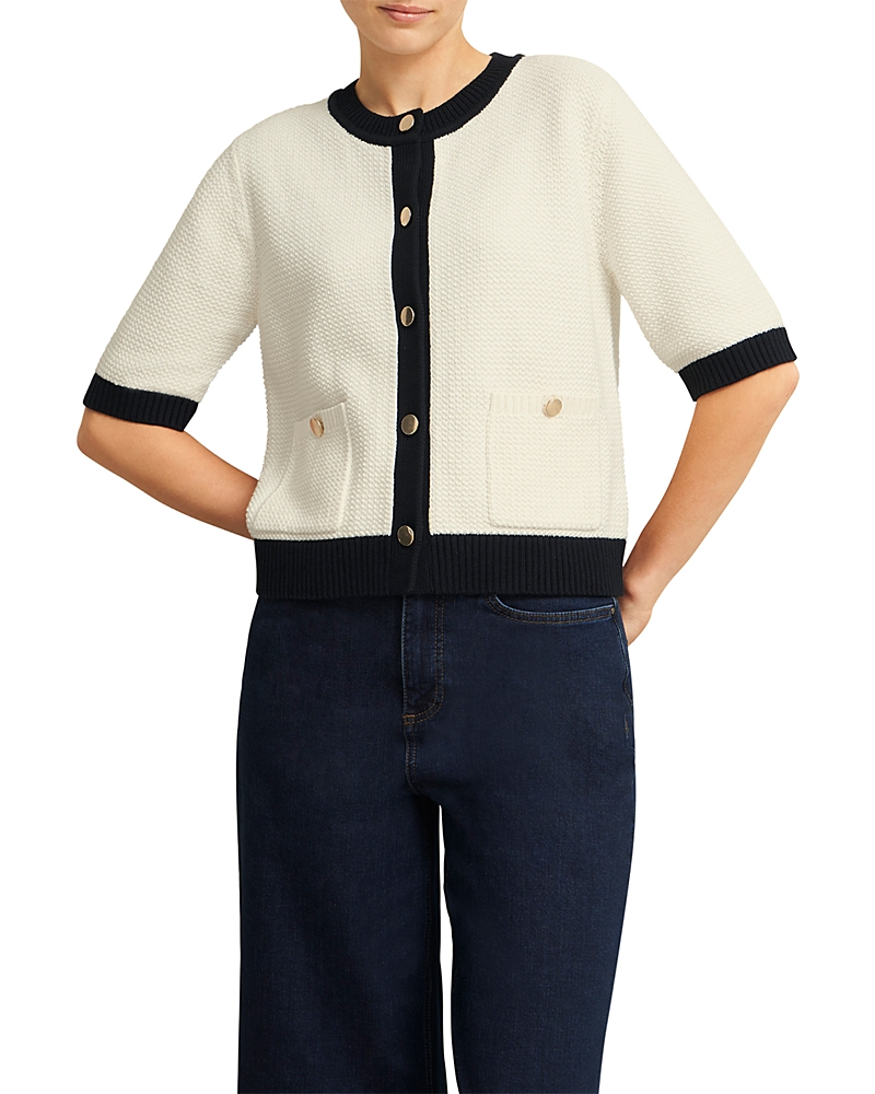 Hobbs London Emily Cardigan In White