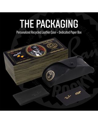 Mega Wayfarer A$AP Rocky Blacked Out Collection Square Sunglasses, 51mm