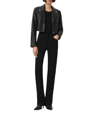 Landers Leather Biker Jacket