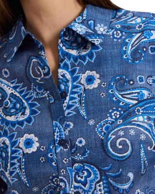 Hampton Paisley Print Shirt 