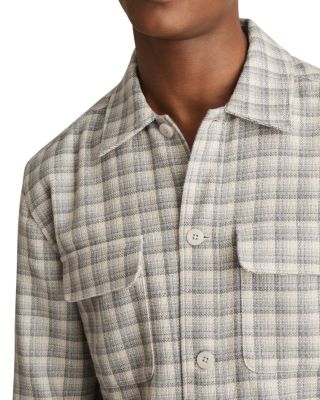 Regular Fit Textured Check Shirt