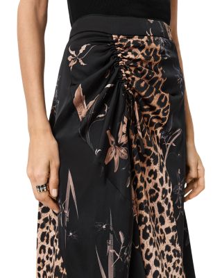 Arleen Ruched Maxi Skirt
