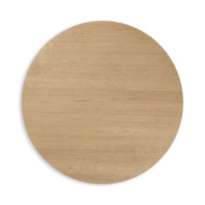Carolee 46" Round Dining Table, Natural
