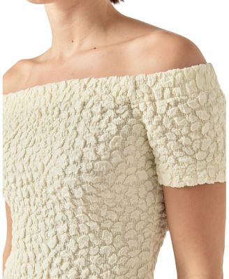  Women's Textured Midi Dress