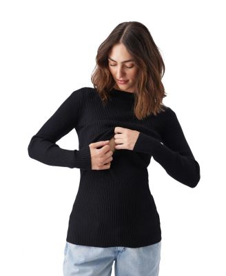 Lift Up Nursing Knit Sweater