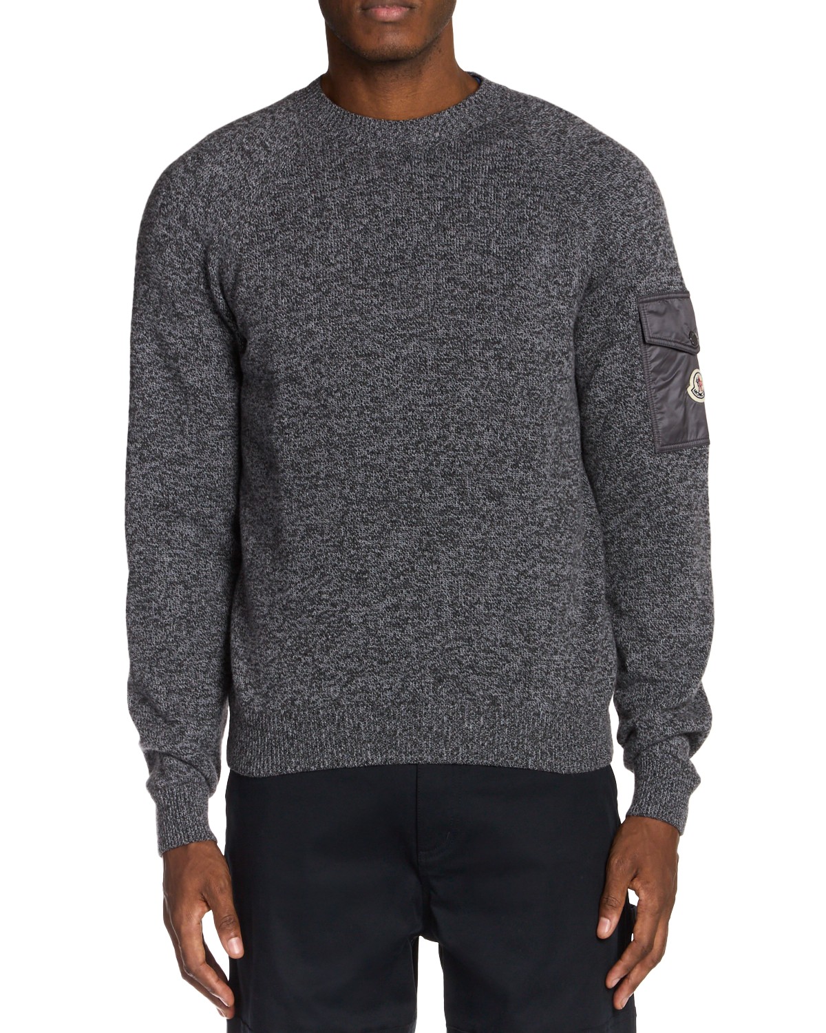 Wool Cashmere Pocket Sweater