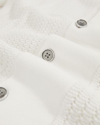 Alphonso Regular Fit Ribbed Knit Cuban Shirt