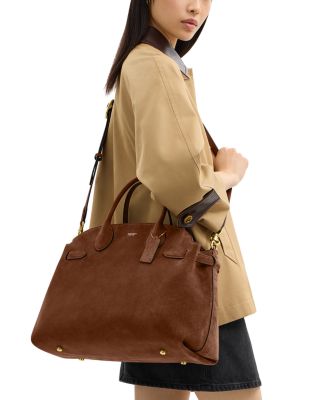 Soft Empire Suede Carryall Bag 40