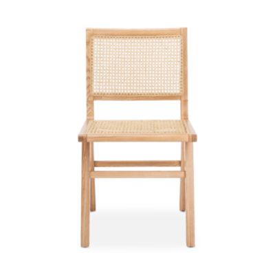 Hattie French Cane Dining Chairs, Set of 2