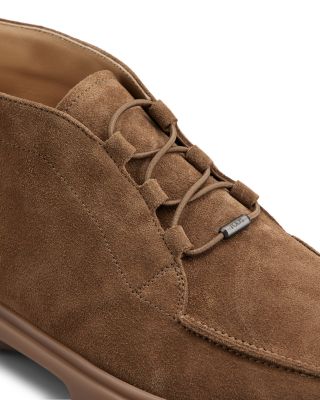Men's Desert Suede Drawstring Chukka Boots
