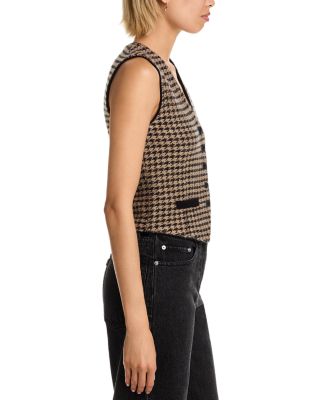 Houndstooth Vest