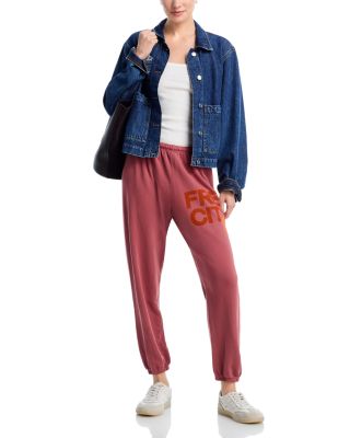 FREE CITY Cotton Logo Sweatpants