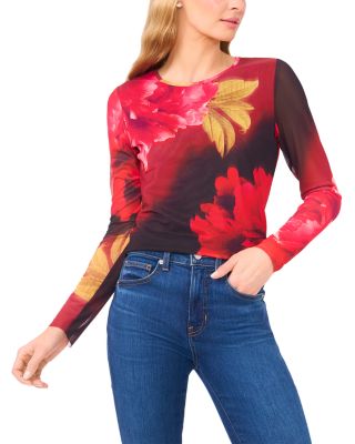 Ted Baker - Crewneck Mesh Top