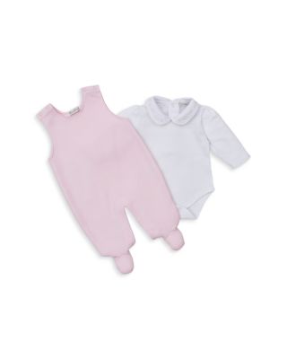Girls' Bodysuit and Overalls Set - Baby