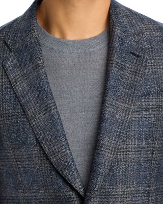 M&amp;eacute;lange Plaid Soft Jacket