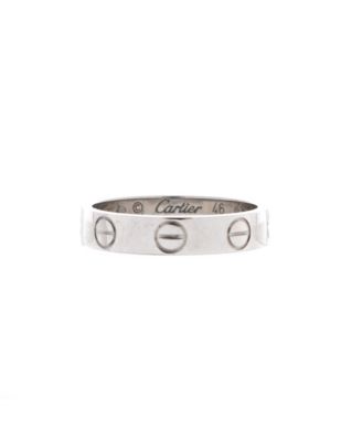 Pre-Owned Cartier - Love Wedding Band Ring 18K White Gold