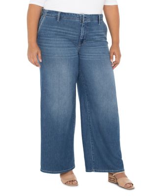 Weekender High Rise Wide Leg Jeans in Walnut Creek