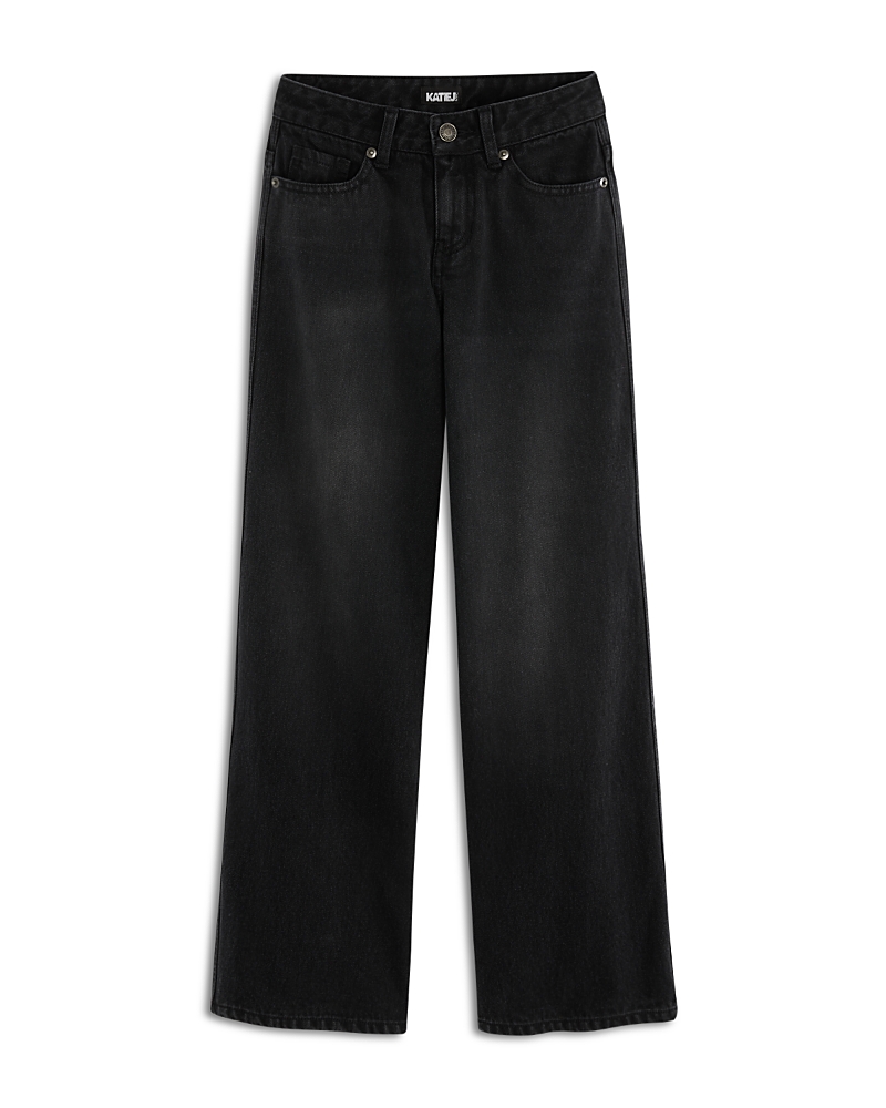 KatieJnyc Girls' Chicago Low Rise Wide Leg Jeans - Big Kid
