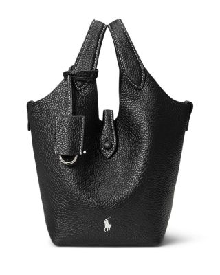 Polo Ralph Lauren Polo Play Leather Small Tote & Crossbody