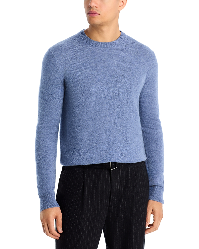 The Men's Store At Bloomingdale's Cashmere Crewneck Sweater - Exclusive In Blue