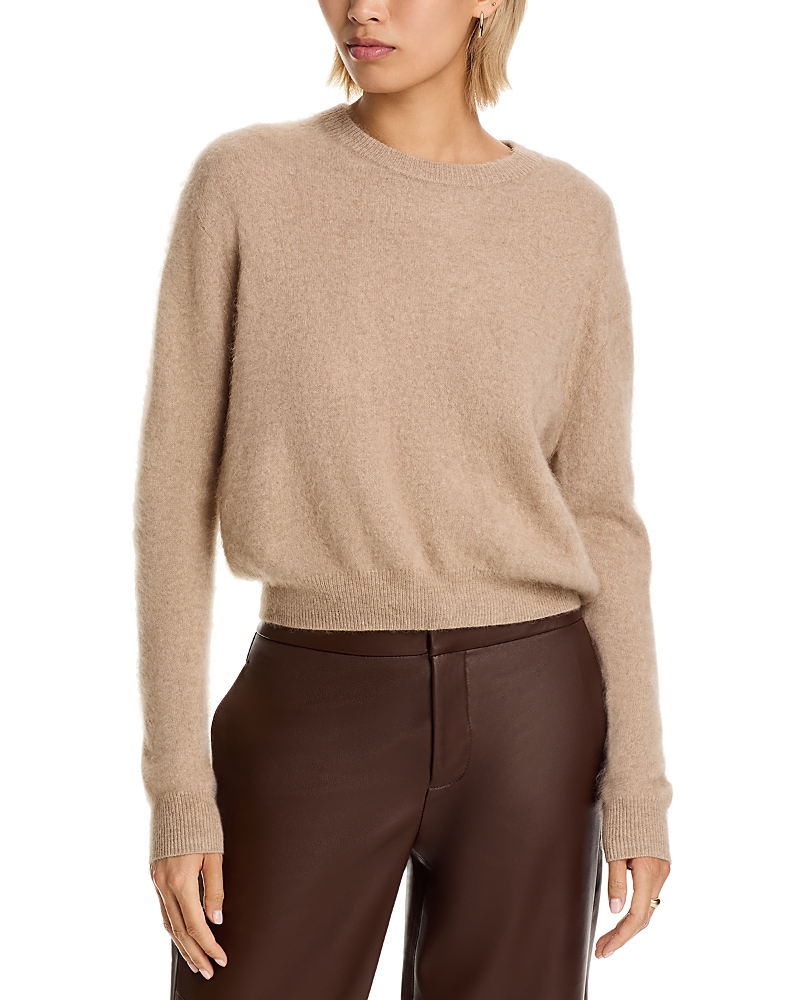 Guest In Residence Grizzly Cashmere Crewneck Sweater In Brown