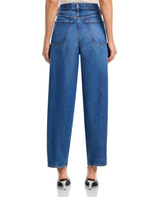 The Candle High Rise Trouser Jeans in Swan