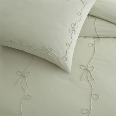 Sasha Bows Comforter Set, Full/Queen