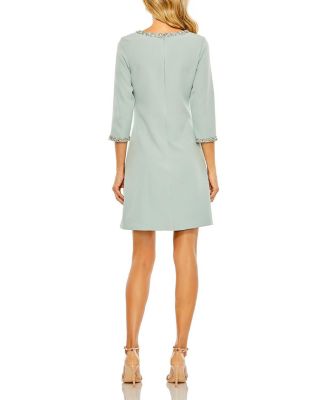  A-Line Embellished Cocktail Dress