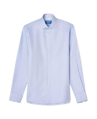  Reynolds Hopsack Shirt in Classic Fit