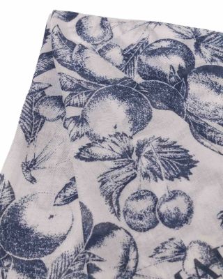 Fruit Print Square Shawl