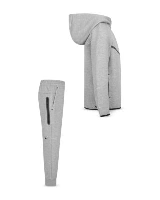 Boys' Nike Tech Fleece Hooded Full Zip Set - Little Kid