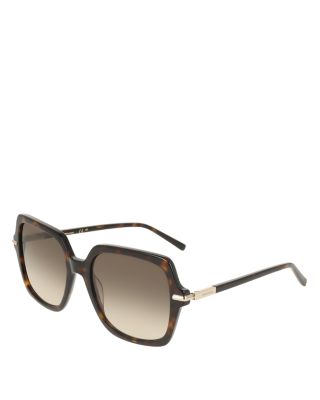 FERRAGAMO - Rectangle Prisma Sunglasses, 57mm
