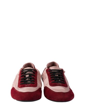  Women's Collapse Re-Nylon and Suede Sneakers