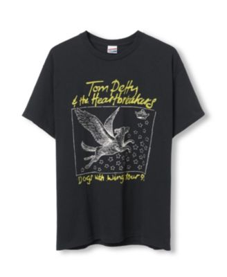  Unisex Tom Petty Dogs With Wings Tour '95 Flea Market Tee